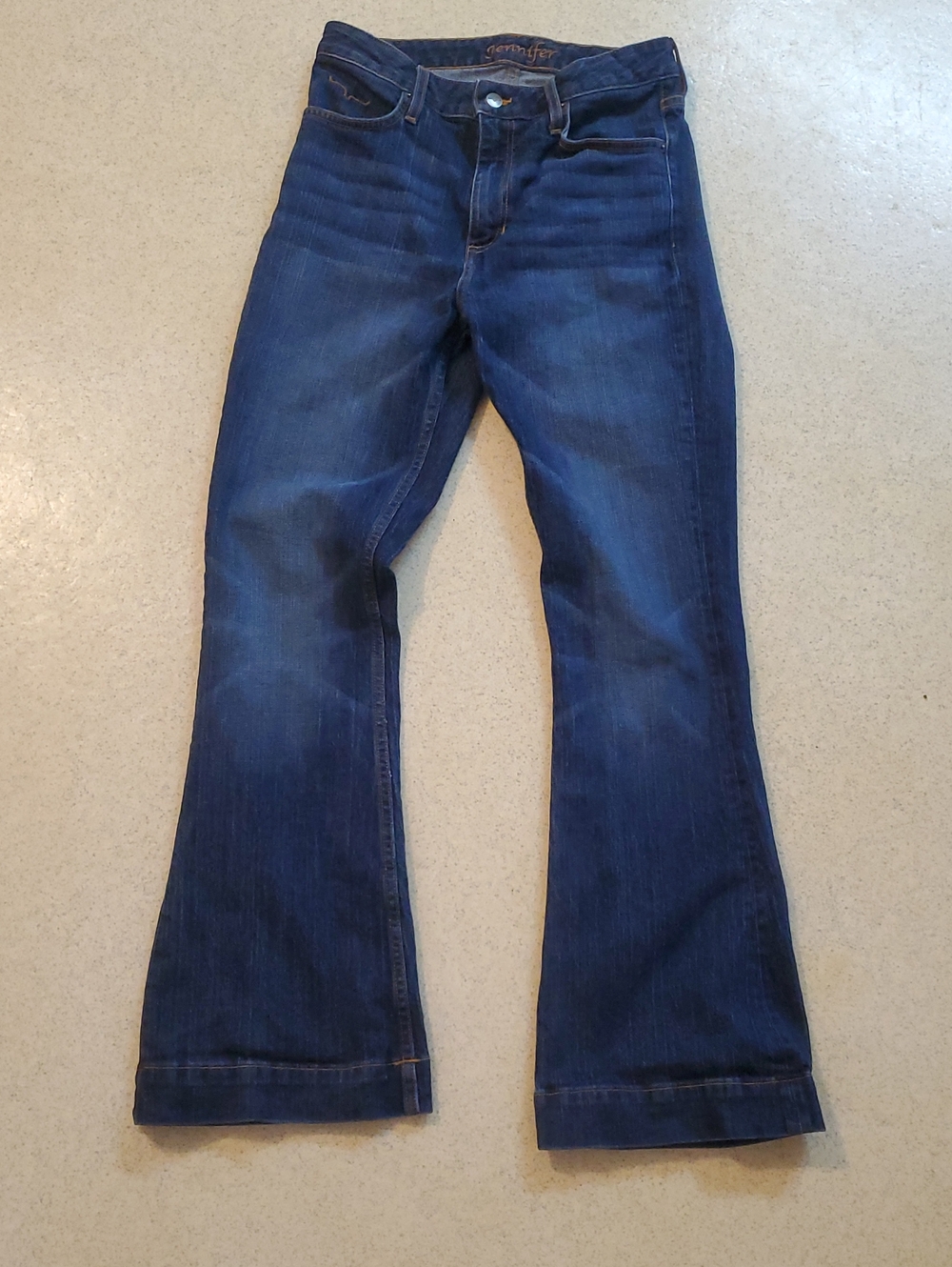 Jennifer Dark Blue Flare Kimes